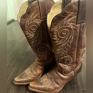 Justin cowgirl boots